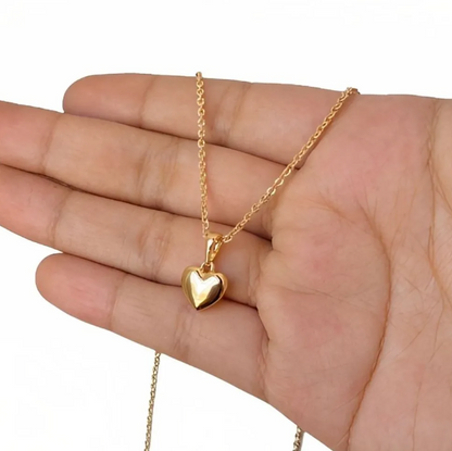 Collar Corazón Rosa  EREA