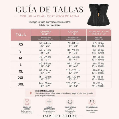 Cinturilla Dual-Lock® Reloj de Arena + Envío Gratis